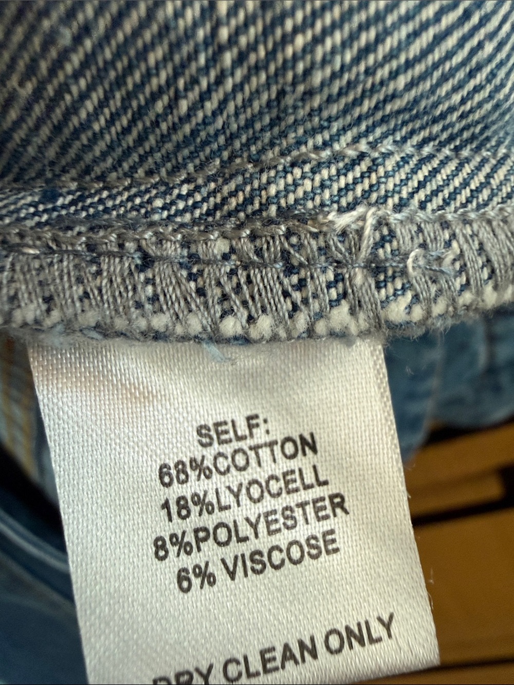 Veveret Oversized Denim Sleeveless Vest Utility Jacket Front Pockets size Medium - Picture 8 of 10